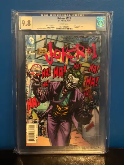 Batman #23.1 Lenticular 1st Print CGC 9.8, View more