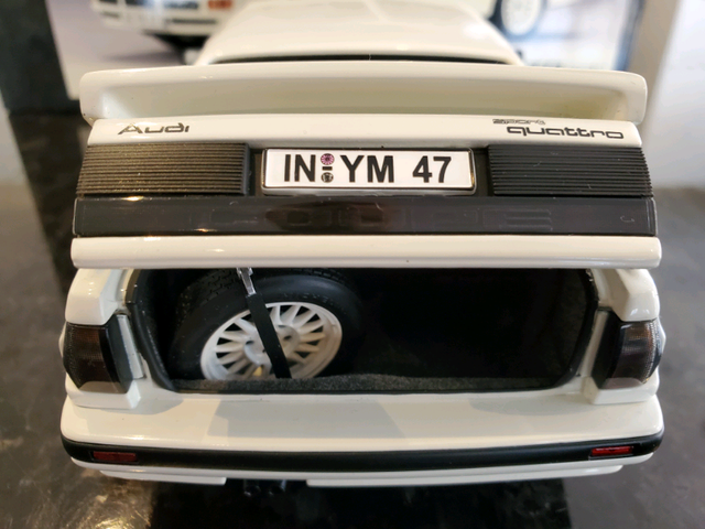 1:18 Diecast Autoart 1984 Audi Sport Quattro SWB White | Arts
