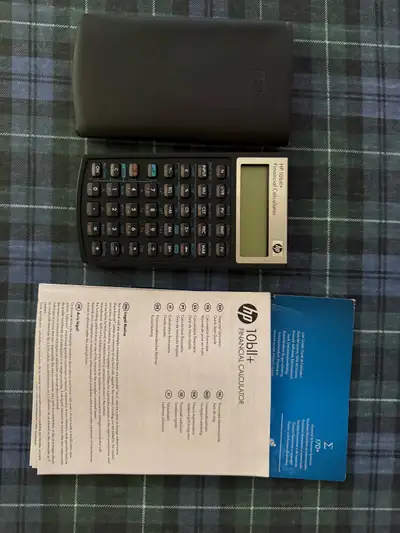 Brand New, unused, financial calculator. Initially purchased wrong calculator and looking to sell at...