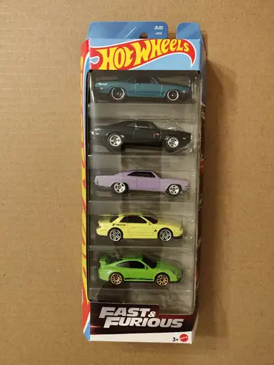 New Hot Wheels 5 Pack Fast & Furious 1:64 diecast car HW FnF, View more