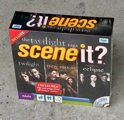 “Scene It? The Twilight Saga” Gaming Set (Deluxe Edition; NIB), View more