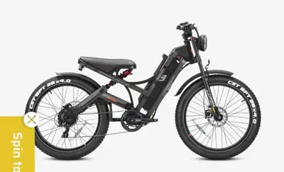 Eahora Romeo pro electric bike black, View more
