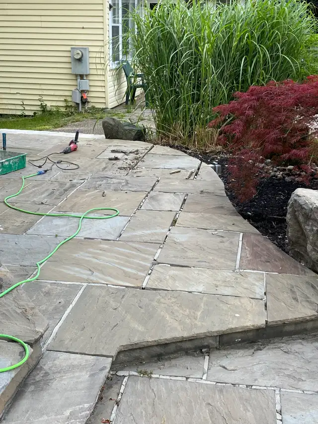 I CAN MAKE IT NEW - Home Flagstone Interlock Concrete Lawn +MORE in Interlock, Paving & Driveways in Markham / York Region - Image 3