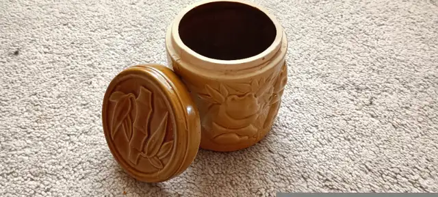 Clay Storage Jars Canisters Containers with Lids65192924560002128