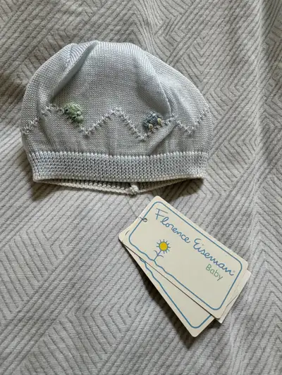 NWT Florence Eiseman Baby Hat Knit 9M, View more