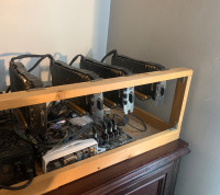 4 GPU mining rig