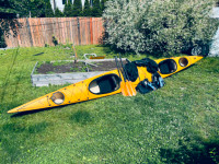 Kayak de mer Tandem - UNITY de Current Desing - Fibre de verre