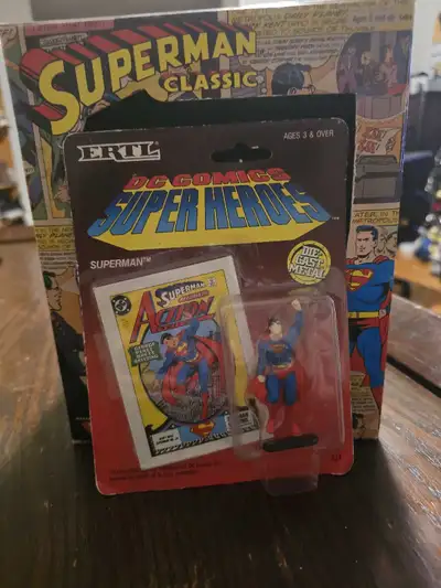 DC Comics Super Heroes Superman Die-Cast Metal Ertl Figure, View more
