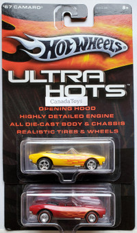 Hot Wheels ULTRA HOTS 1967 CAMARO Red and Yellow