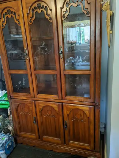 Antique Hutch Harvest Heart, View more