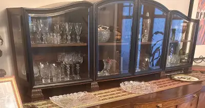 Antique European Vitrine Cabinet, View more