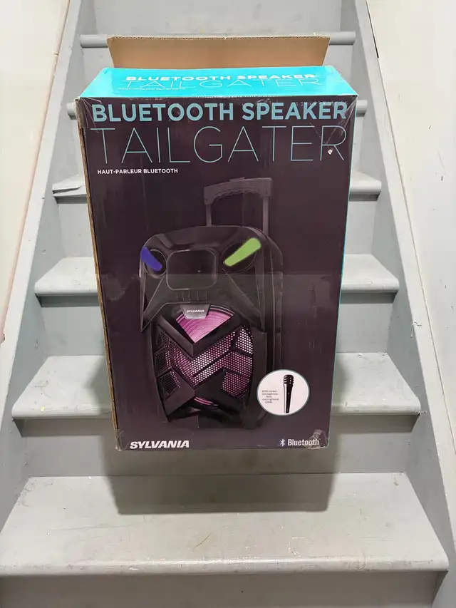 Sylvania Tailgater Bluetooth Speaker (without the microphone)