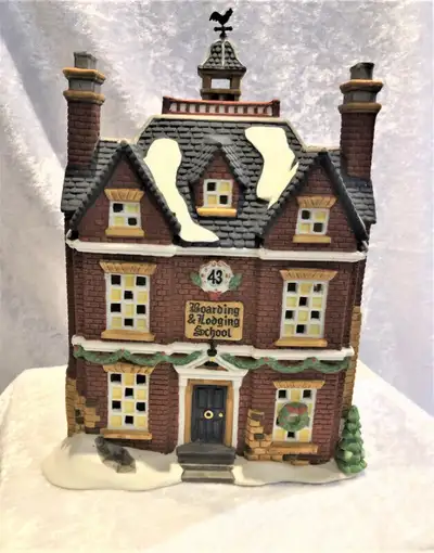 Dept. 56 Dicken's Village... Boarding and Lodging School #43, View more