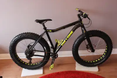 Custom Built Fatbike with 2 sets of 45NRTH tires, View more