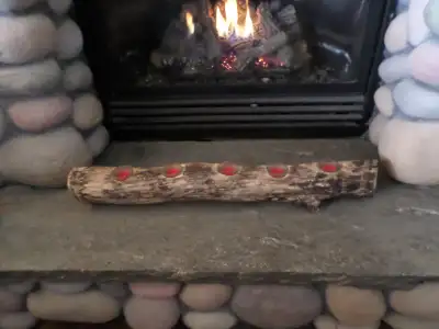 Log Candle Holder, View more