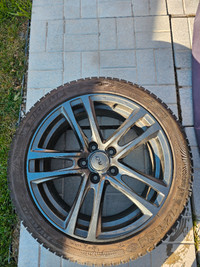 225/45/r18 Honda Civic Type R FK8 Michelin x ice tires and rims