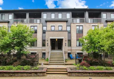 2 bedroom + Den townhouse with Underground Parking