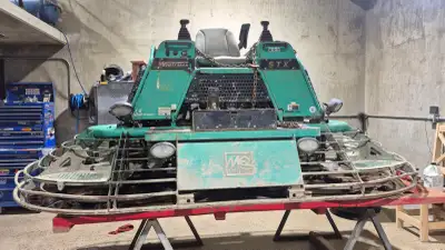 10'  Whiteman power trowel, View more