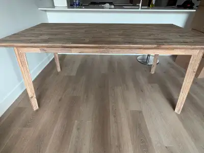 Structube dining table (acacia wood), View more