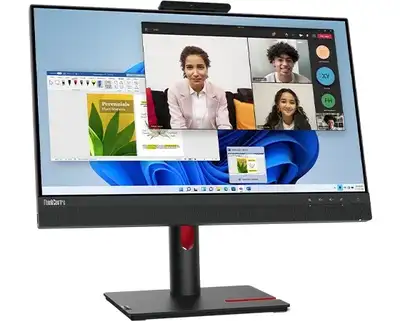 ThinkCentre Tiny-In-One (TIO) 24 Gen 5 Touchscreen Monitor , View more
