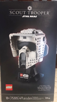 Lego Star Wars scout trooper helmet  75305