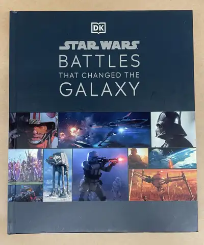 DK Star Wars Battles That Changed The Galaxy 2021, Hardcover Book is preowned in like new condition...