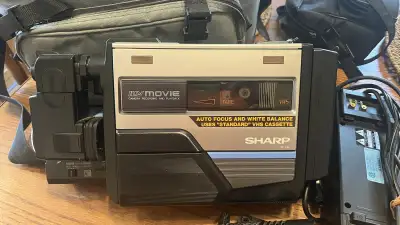 Sharp Movie Camera, View more