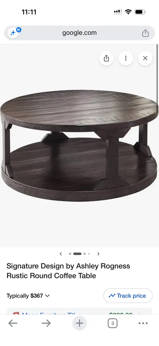 Wooden Coffee Table  in Coffee Tables in Mississauga / Peel Region - Image 6