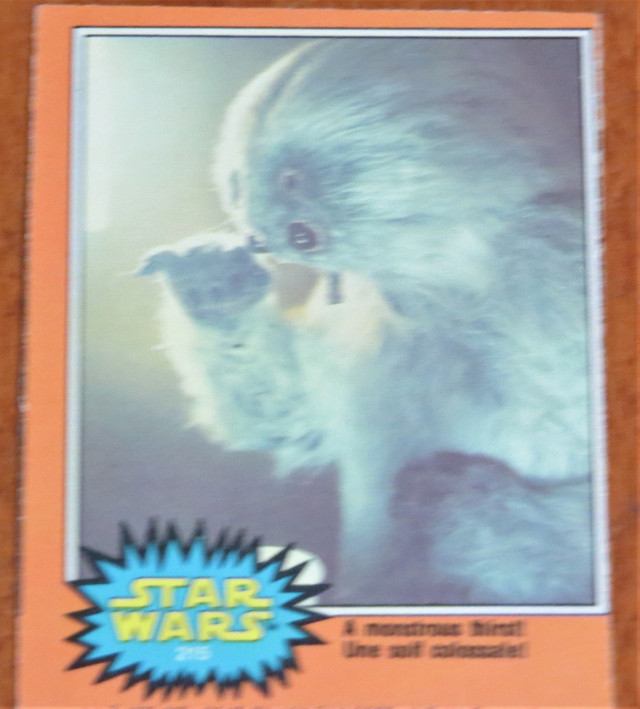1977 O-Pee Chee Star Wars A Monstrous Thirst! 215 in Arts & Collectibles in Bridgewater