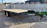 Trailtech 8.5 by 14 ft utility trailer