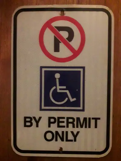 Parking Sign, View more