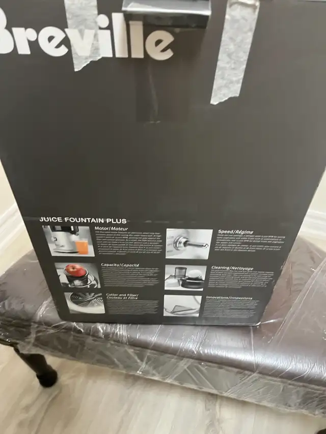 Breville Juice Fountain Plus in Processors, Blenders & Juicers in City of Toronto - Image 3