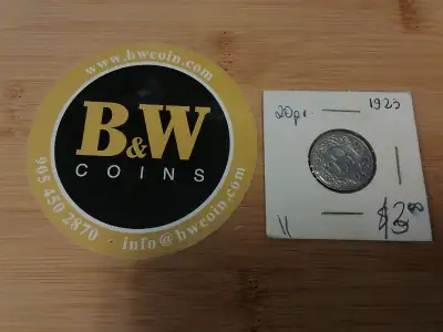 1923 Poland 20 Groszy Coin, View more