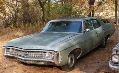 Looking to buy 1967 or 1969 Impala Biscayne or Belair. Preferably 4 door but open to 2. Any conditio...