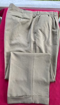 Men’s Business Pants: Beige, (2) Grey, Black, Navy, Size 40 x 30