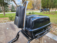 KG Universal Fiberglass Motorcycle Trunk Bracket Kit & Back Rest