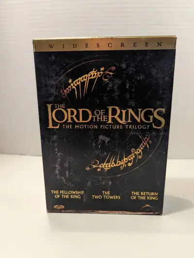 Lord of the Rings 3 Film Set DVD Theatrical Versions Widescreen, View more