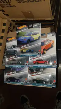 Hot Wheels Premium 2023 Modern Classics set of 5