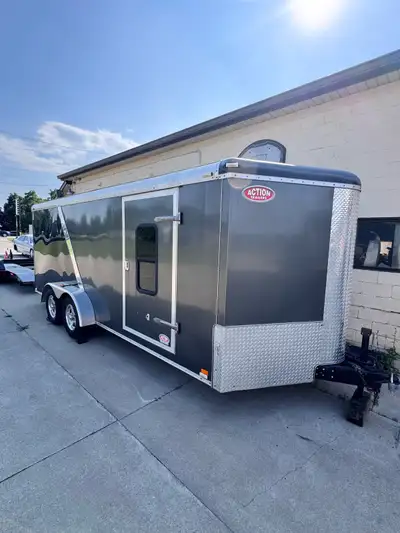 - Ramp Door / Sideman - Size ‘7x’18 - Year 2010 - (2) 3500 Axles - “2 5/16 Towing Ball - Ownership I...