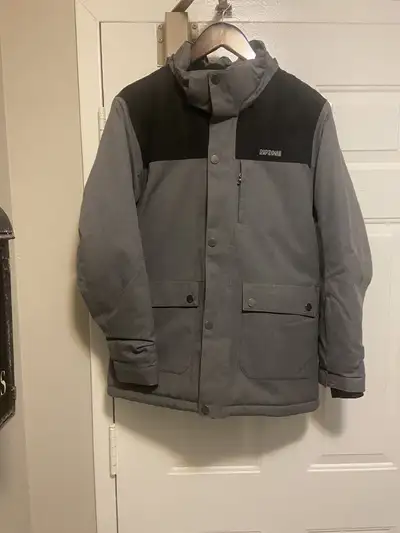 Women’s/ Teens Grey and Black Ripzone winter jacket Size Large , View more