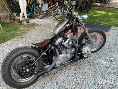 Harley Davidson sportest bobber 1996 new tires ready to ride I have the history of the motorcycle 96...
