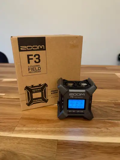 Zoom F3 Field Recorder, View more