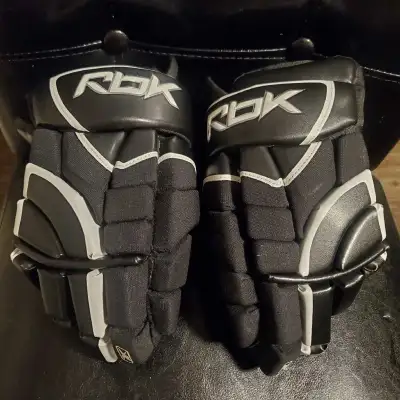 12" Reebok Hockey Gloves , View more