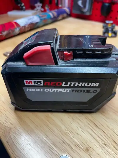 Milwaukee HD12.0 high output battery, View more
