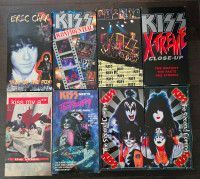 KISS VHS set