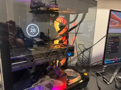Have a gaming pc with a new 5070. Works great. Asking 1500.
