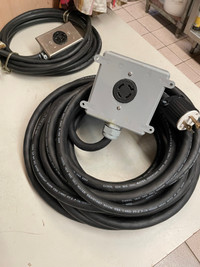 Generator extension cord 