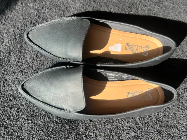 Shoes - Matte Black Flat shoes BRASH63738330977409120