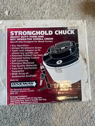 Oneway Stronghold Chuck, View more