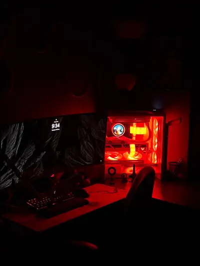 Built this PC about a month ago with all brand-new parts. Everything works perfectly and is in like-...